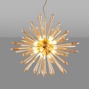 Loft Industry Modern - Crystall Sun Chandelier